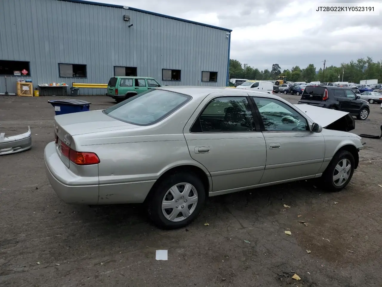 2000 Toyota Camry Ce VIN: JT2BG22K1Y0523191 Lot: 62297645