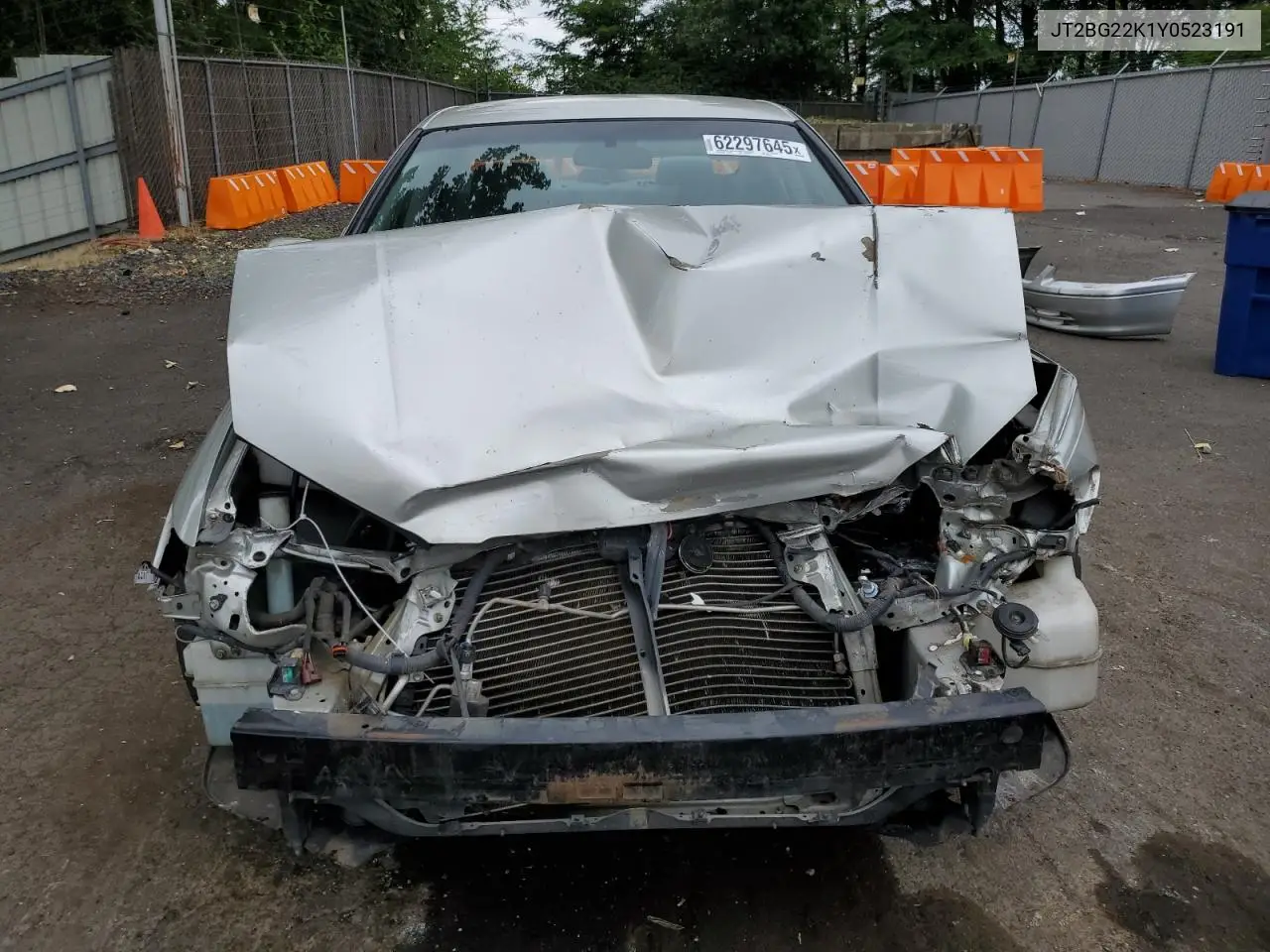 2000 Toyota Camry Ce VIN: JT2BG22K1Y0523191 Lot: 62297645