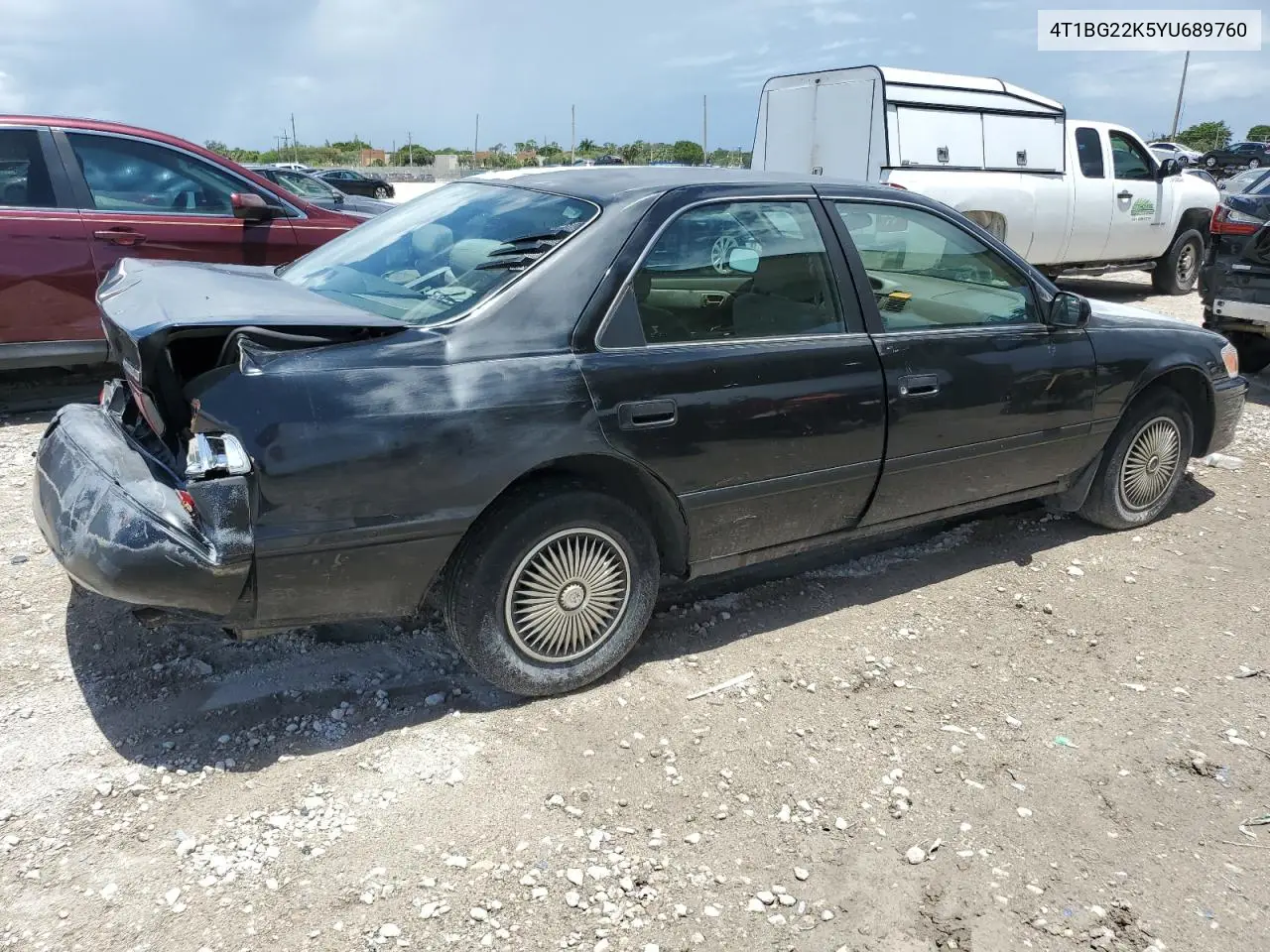 2000 Toyota Camry Ce VIN: 4T1BG22K5YU689760 Lot: 62493545