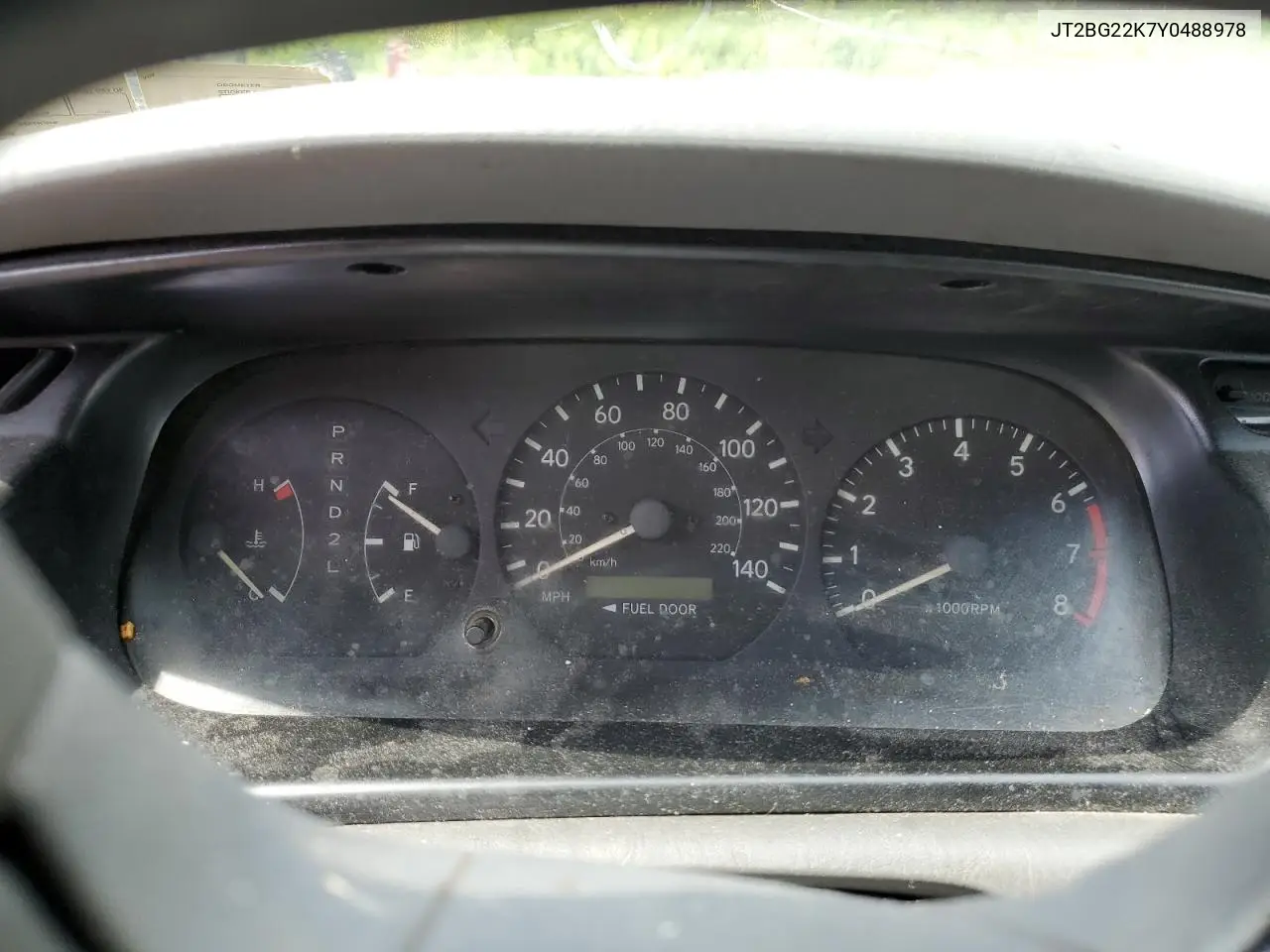 2000 Toyota Camry Ce VIN: JT2BG22K7Y0488978 Lot: 62672485