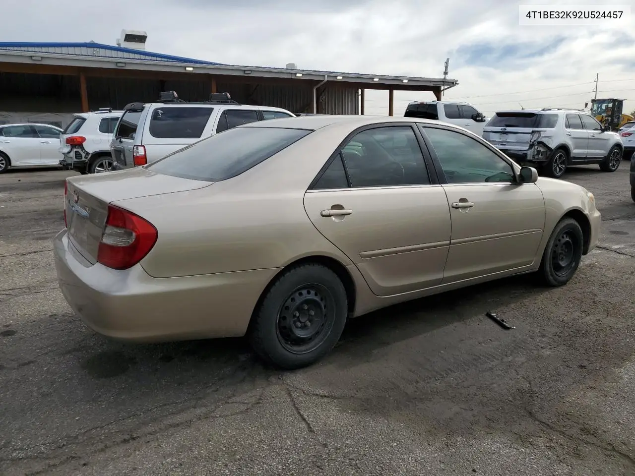 2002 Toyota Camry Le VIN: 4T1BE32K92U524457 Lot: 56864365