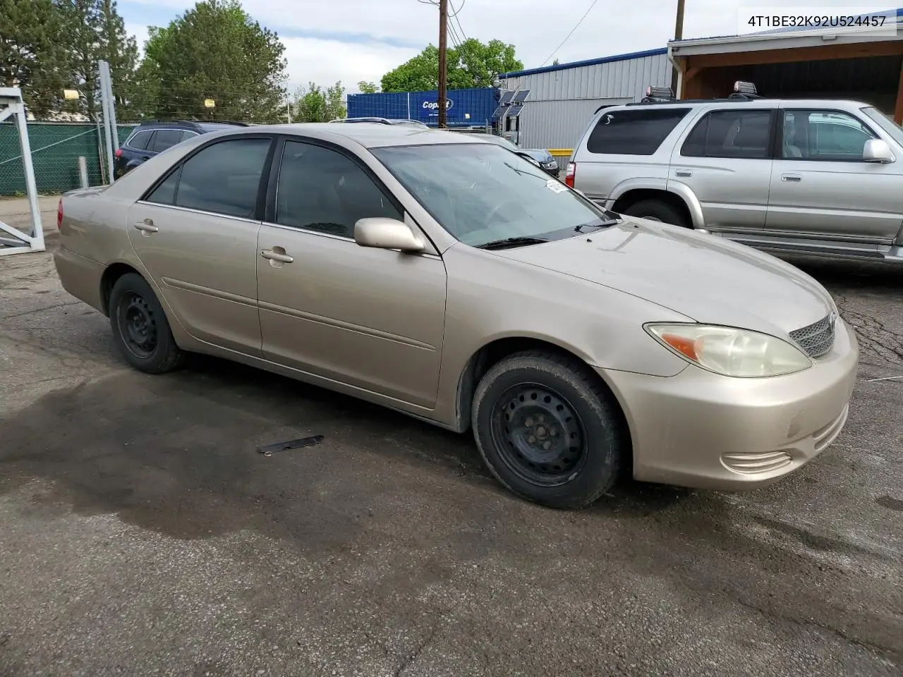 2002 Toyota Camry Le VIN: 4T1BE32K92U524457 Lot: 56864365