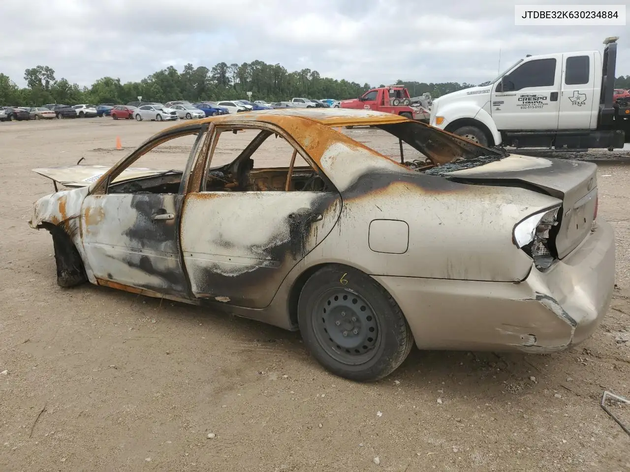 jtdbe32k630234884 JTDBE32K630234884 2003 Toyota Camry Le