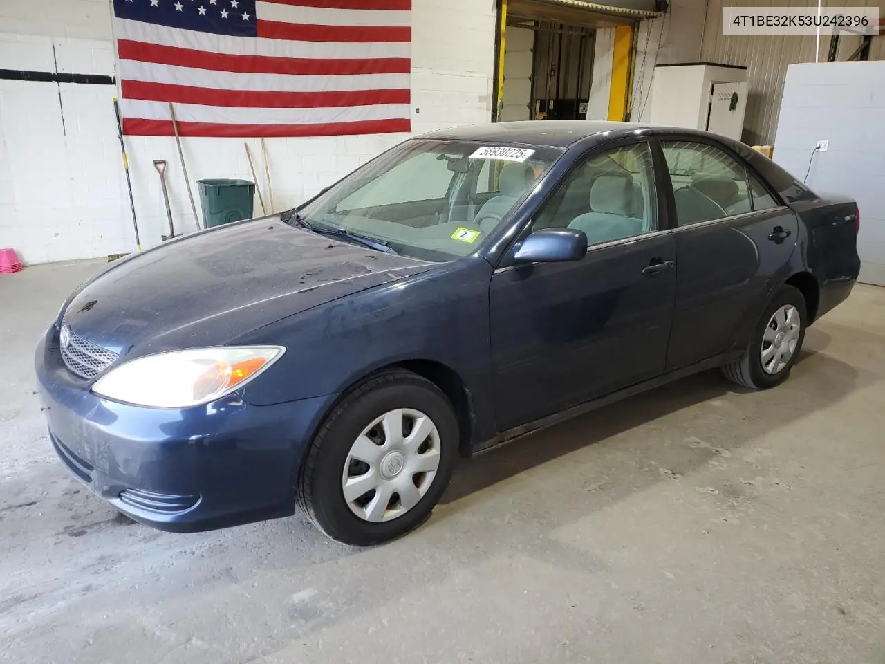 2003 Toyota Camry Le VIN: 4T1BE32K53U242396 Lot: 56930225