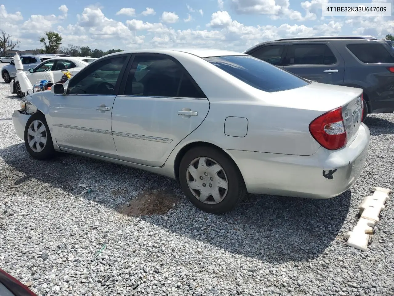 2003 Toyota Camry Le VIN: 4T1BE32K33U647009 Lot: 57041815
