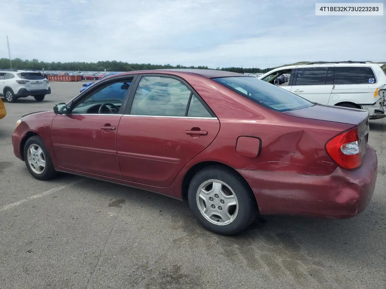 2003 Toyota Camry Le VIN: 4T1BE32K73U223283 Lot: 61284575