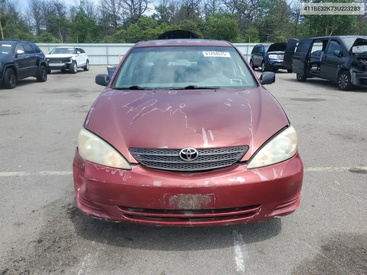 2003 Toyota Camry Le VIN: 4T1BE32K73U223283 Lot: 61284575