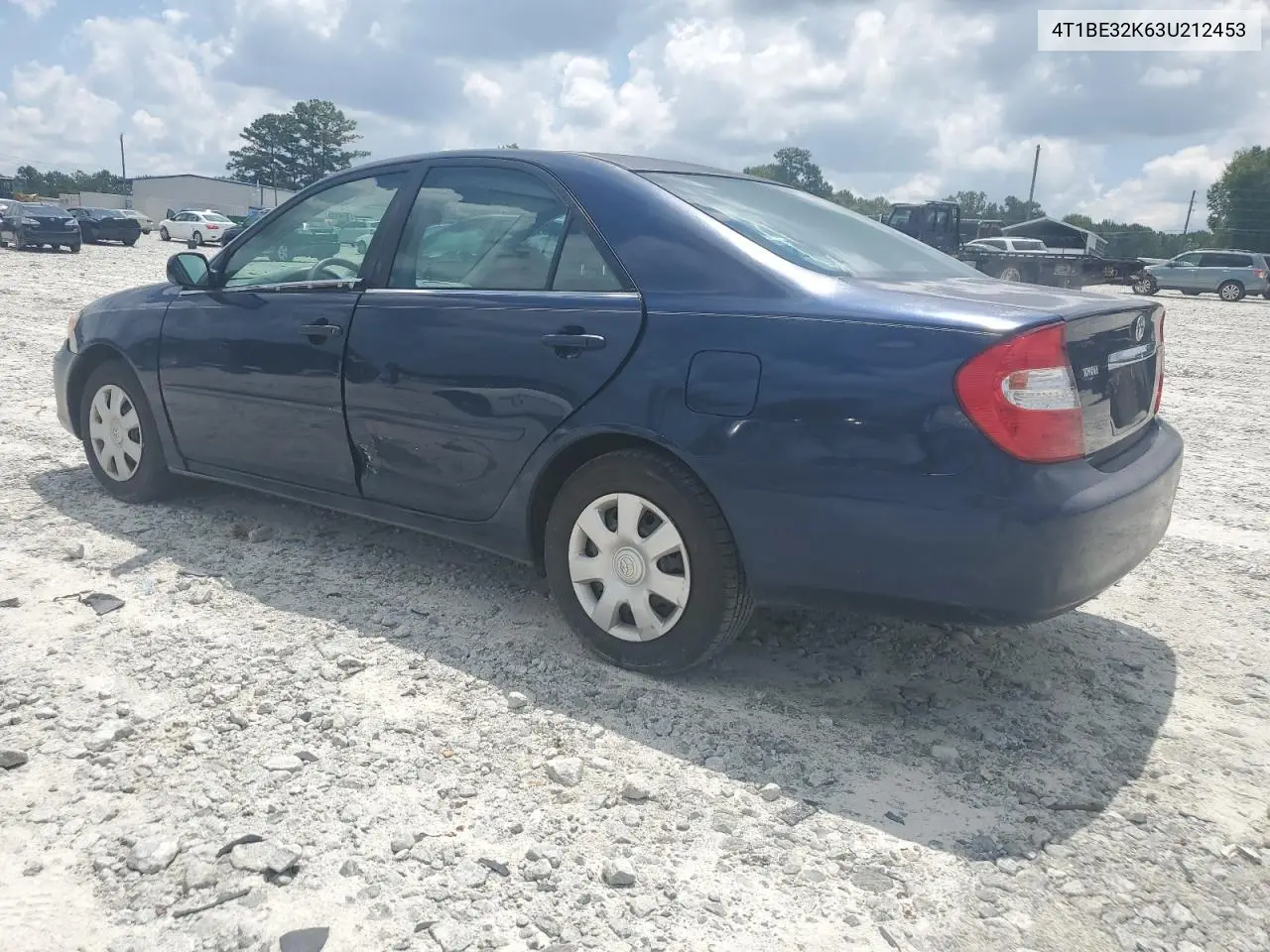 2003 Toyota Camry Le VIN: 4T1BE32K63U212453 Lot: 61734695