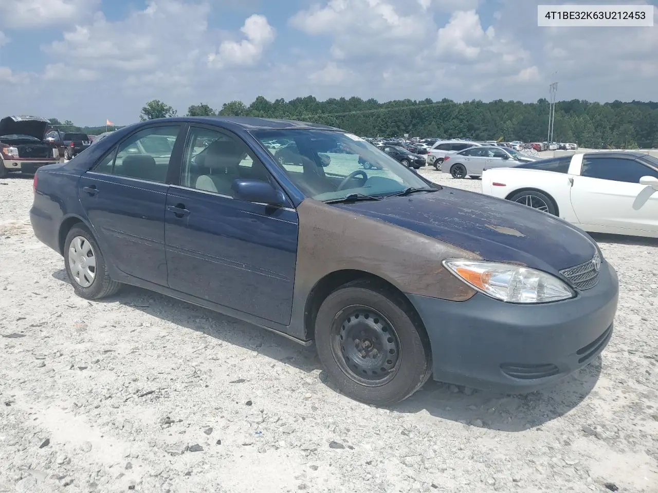 2003 Toyota Camry Le VIN: 4T1BE32K63U212453 Lot: 61734695