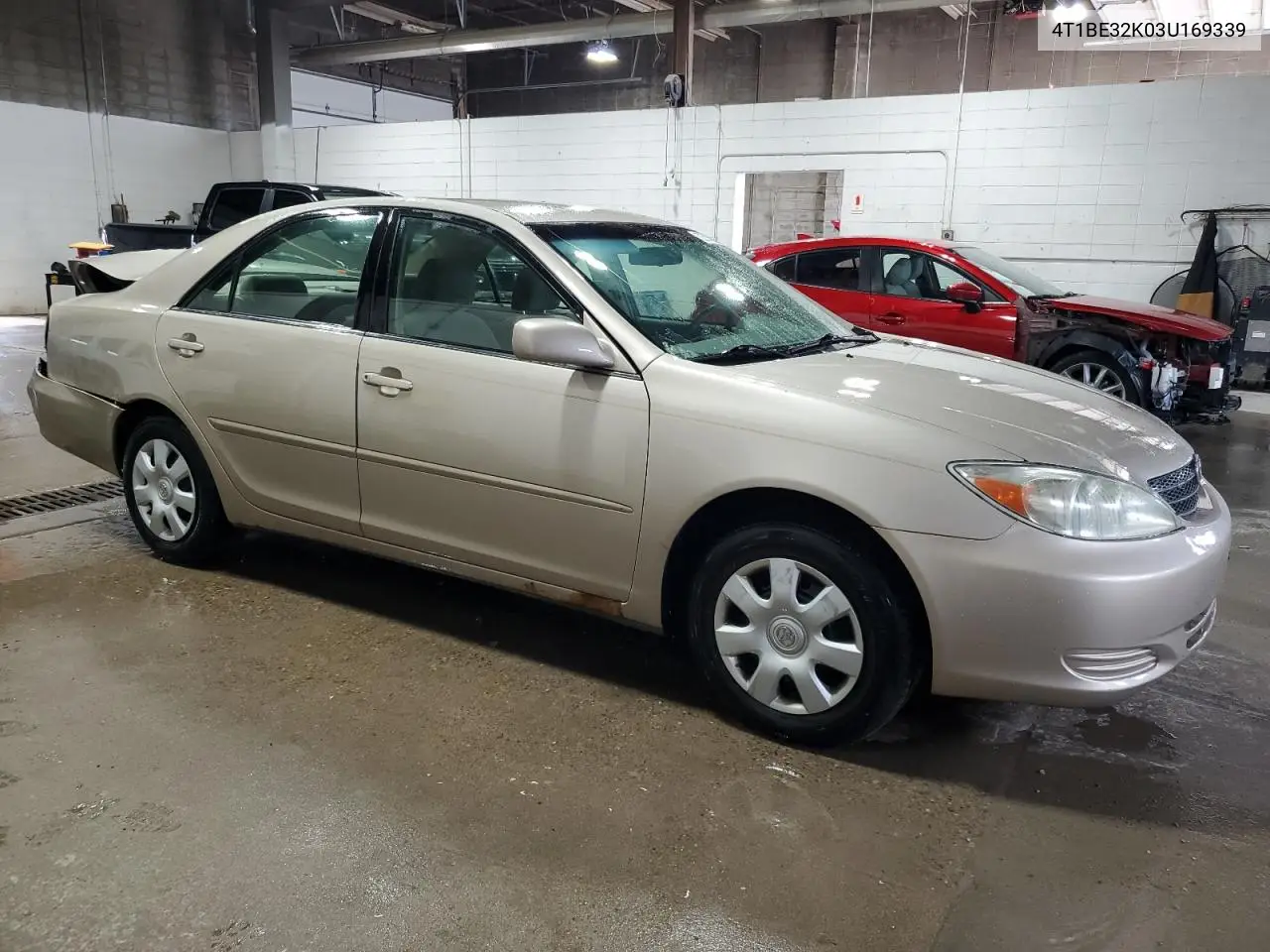 2003 Toyota Camry Le VIN: 4T1BE32K03U169339 Lot: 62557525