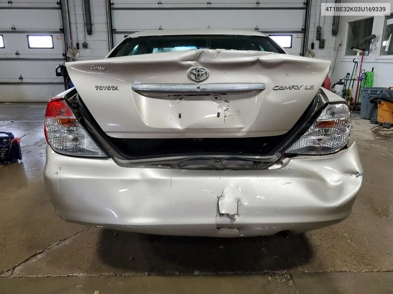 2003 Toyota Camry Le VIN: 4T1BE32K03U169339 Lot: 62557525