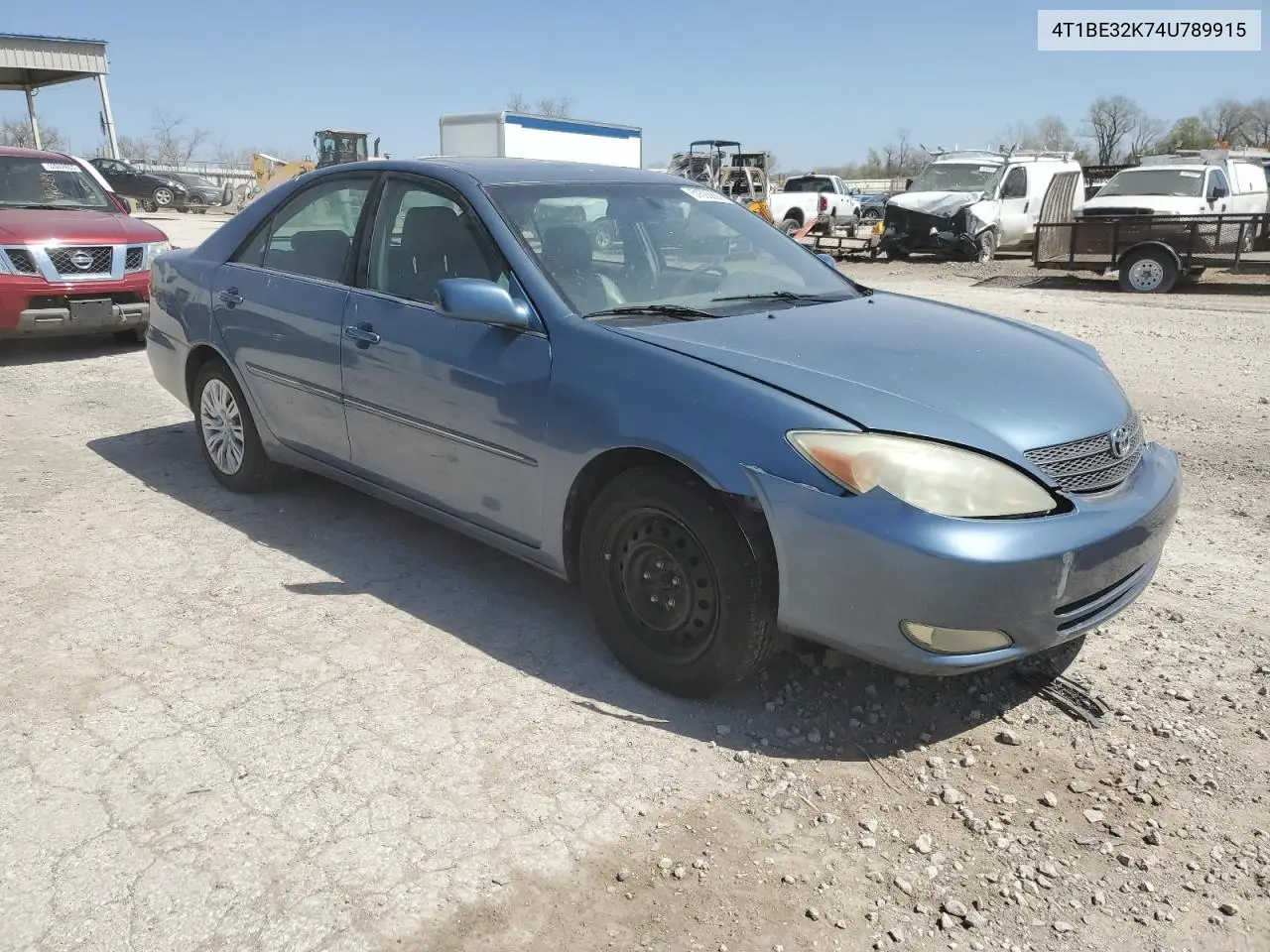 2004 Toyota Camry Le VIN: 4T1BE32K74U789915 Lot: 51593635