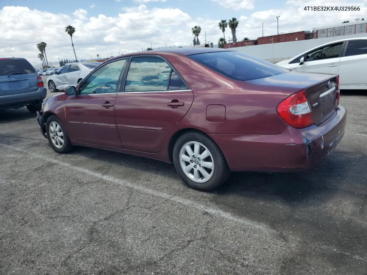 2004 Toyota Camry Le VIN: 4T1BE32KX4U329566 Lot: 56982045