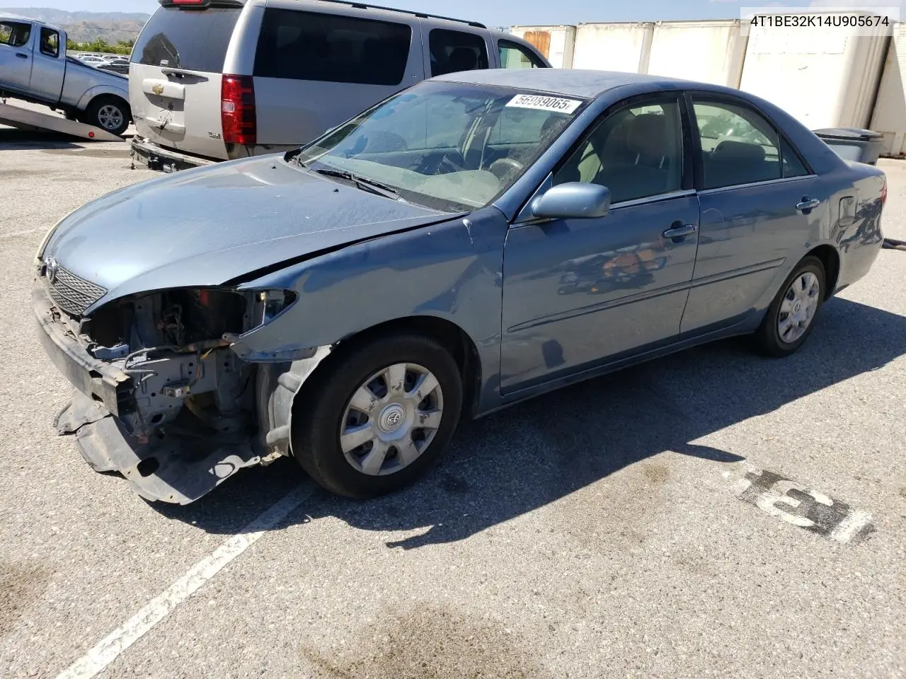 4t1be32k14u905674 4T1BE32K14U905674 2004 Toyota Camry Le