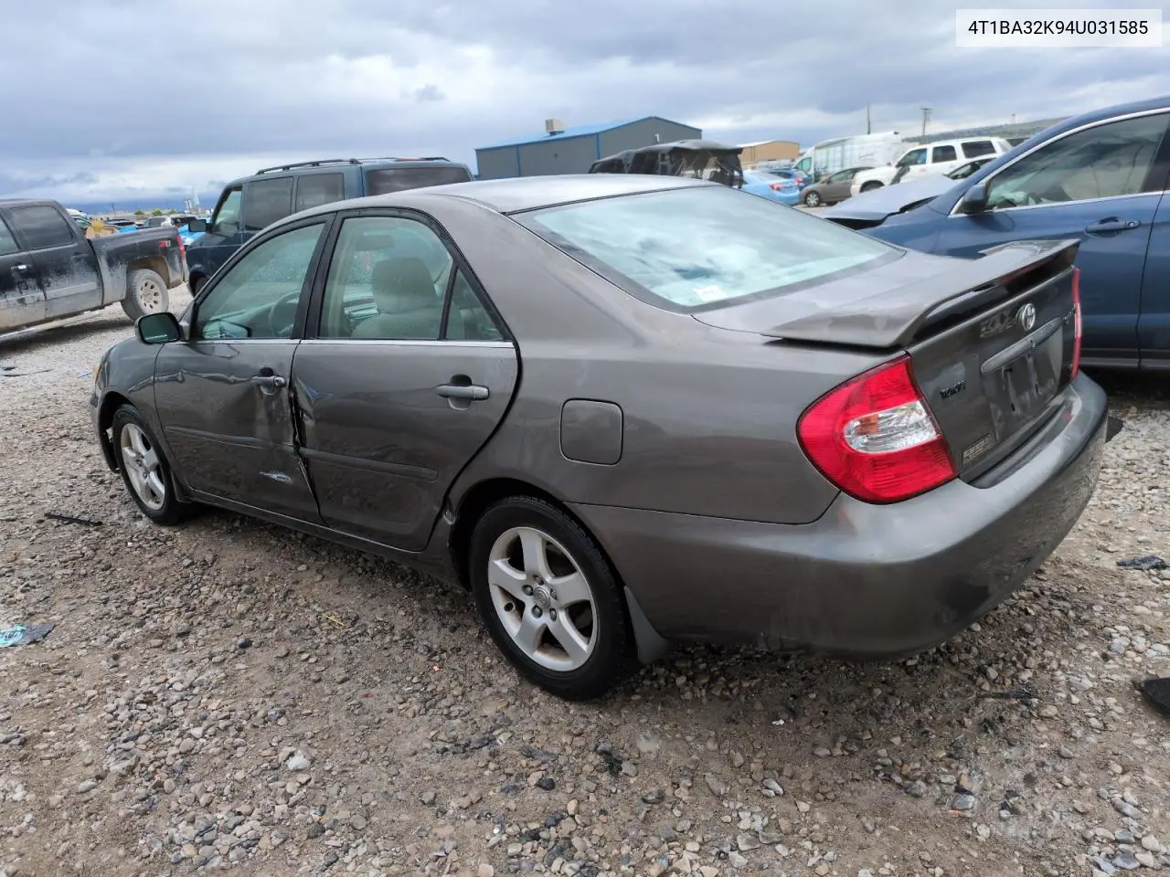 2004 Toyota Camry Se VIN: 4T1BA32K94U031585 Lot: 57099615