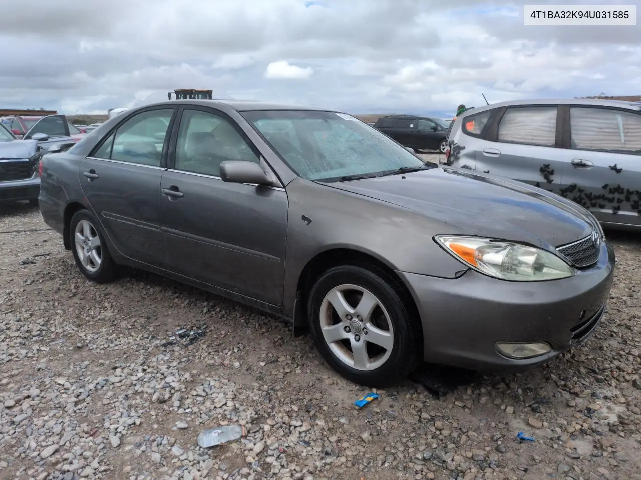 2004 Toyota Camry Se VIN: 4T1BA32K94U031585 Lot: 57099615