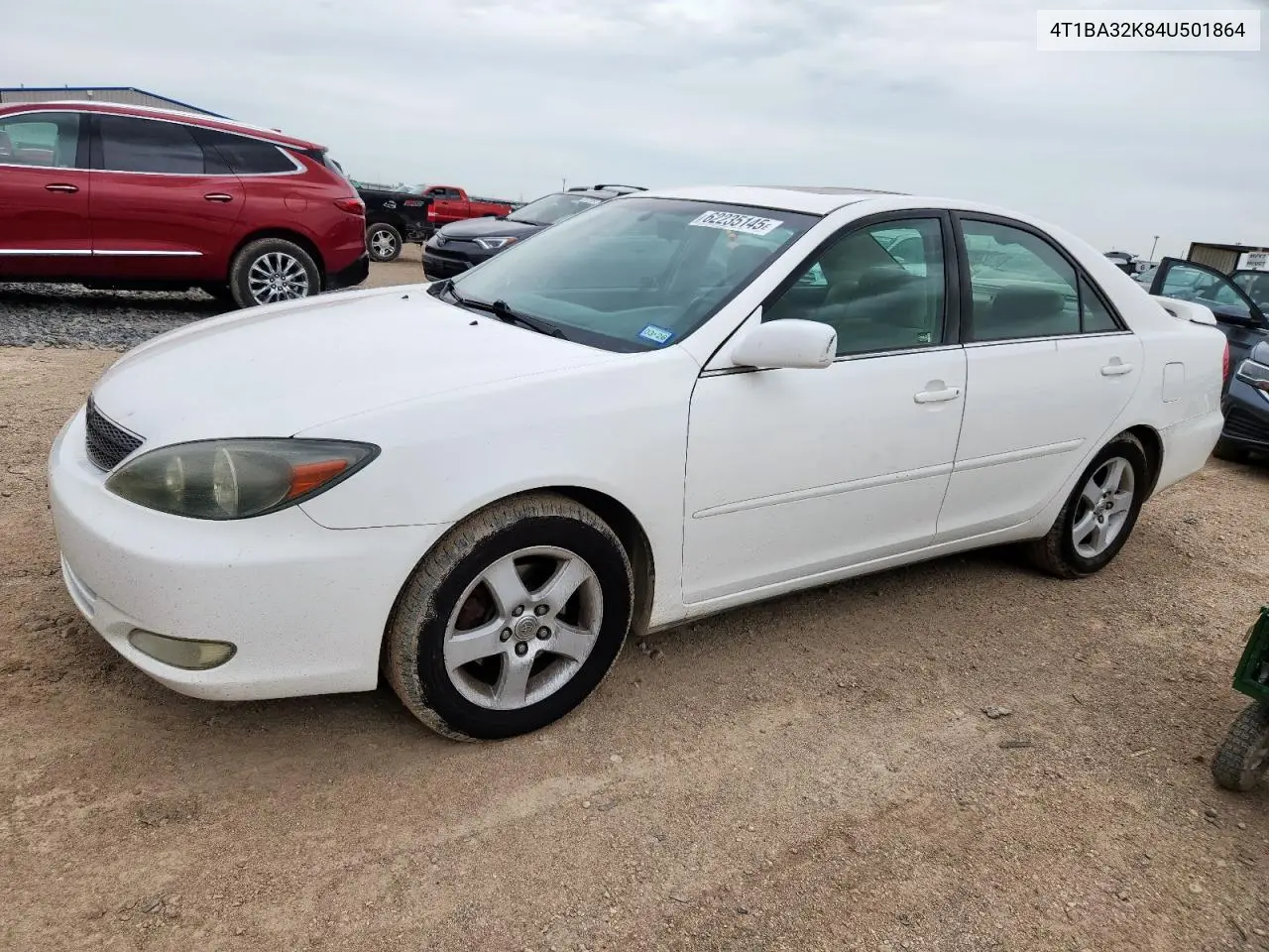 2004 Toyota Camry Se VIN: 4T1BA32K84U501864 Lot: 62235145