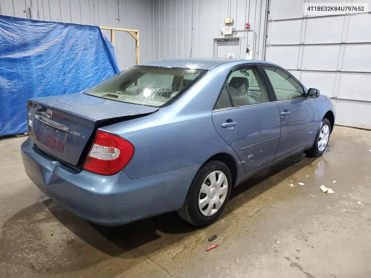 2004 Toyota Camry Le VIN: 4T1BE32K84U797652 Lot: 62638125
