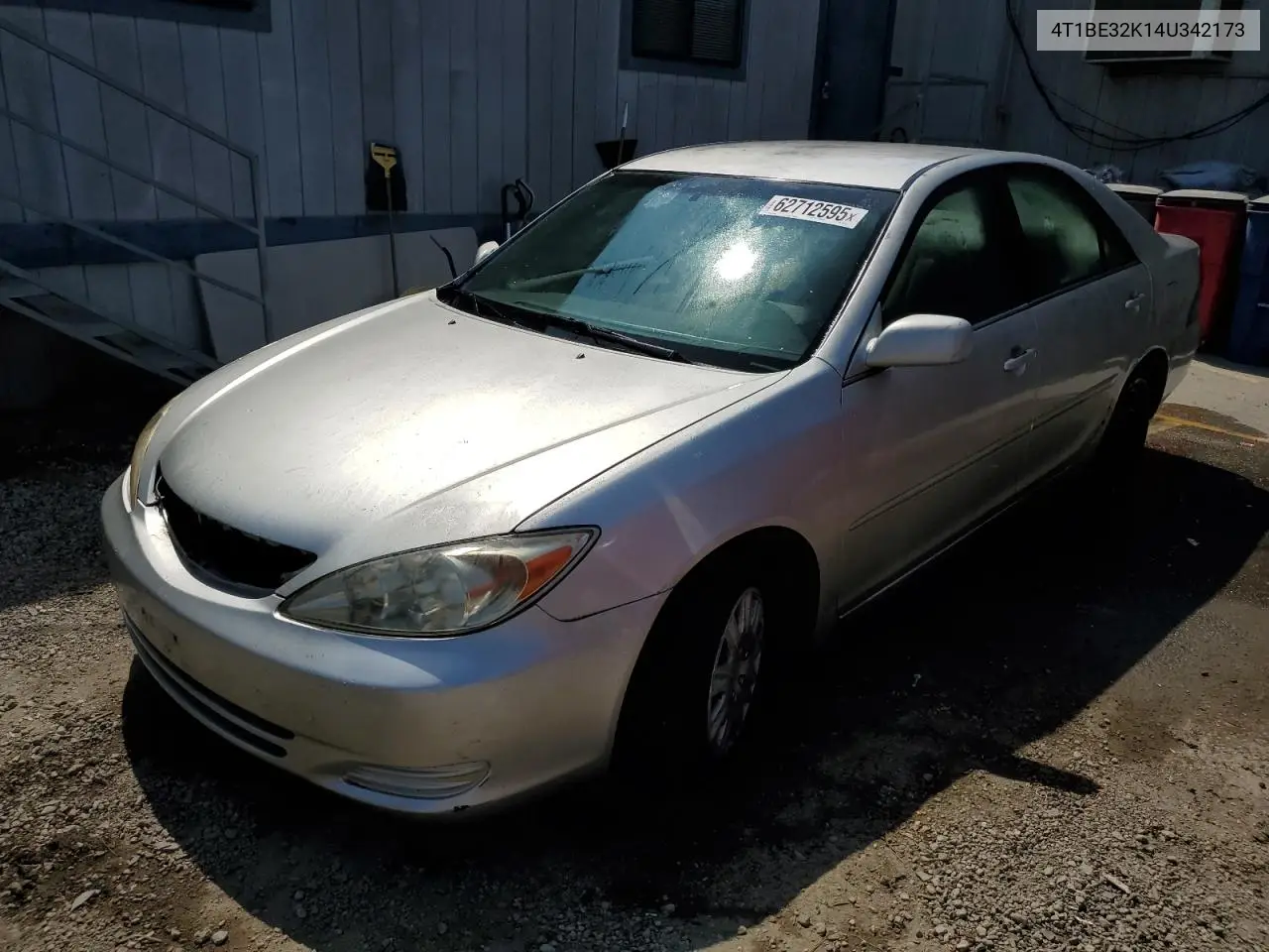 2004 Toyota Camry Le VIN: 4T1BE32K14U342173 Lot: 62712595