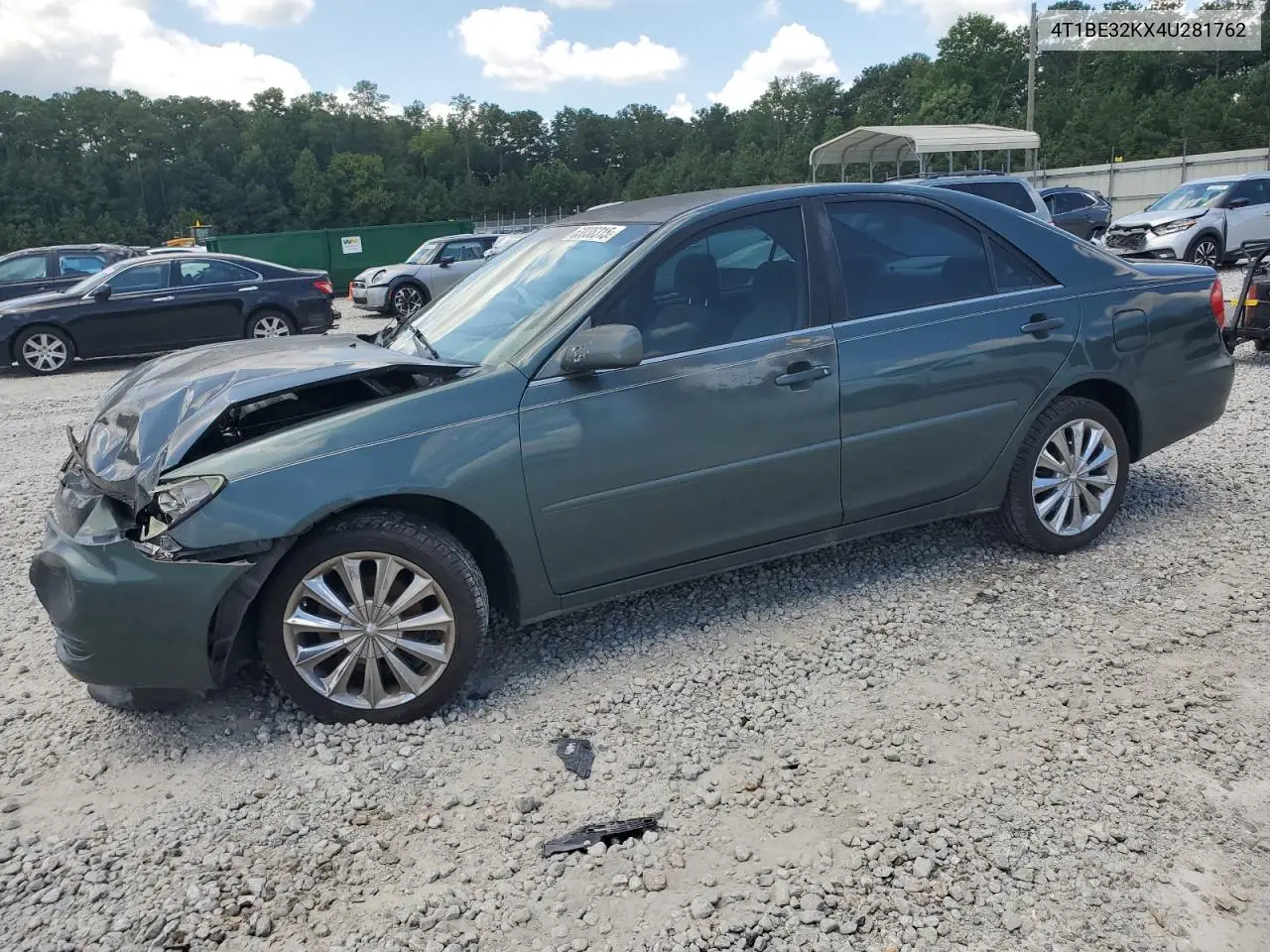 2004 Toyota Camry Le VIN: 4T1BE32KX4U281762 Lot: 63036315