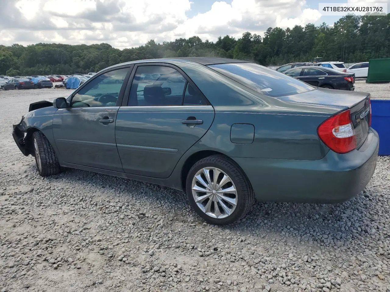 2004 Toyota Camry Le VIN: 4T1BE32KX4U281762 Lot: 63036315
