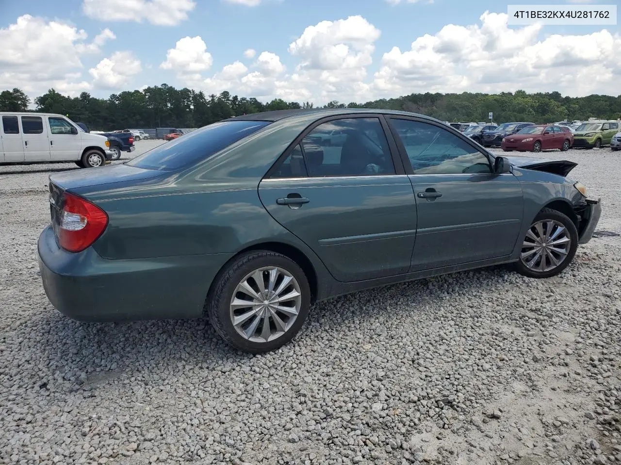 2004 Toyota Camry Le VIN: 4T1BE32KX4U281762 Lot: 63036315
