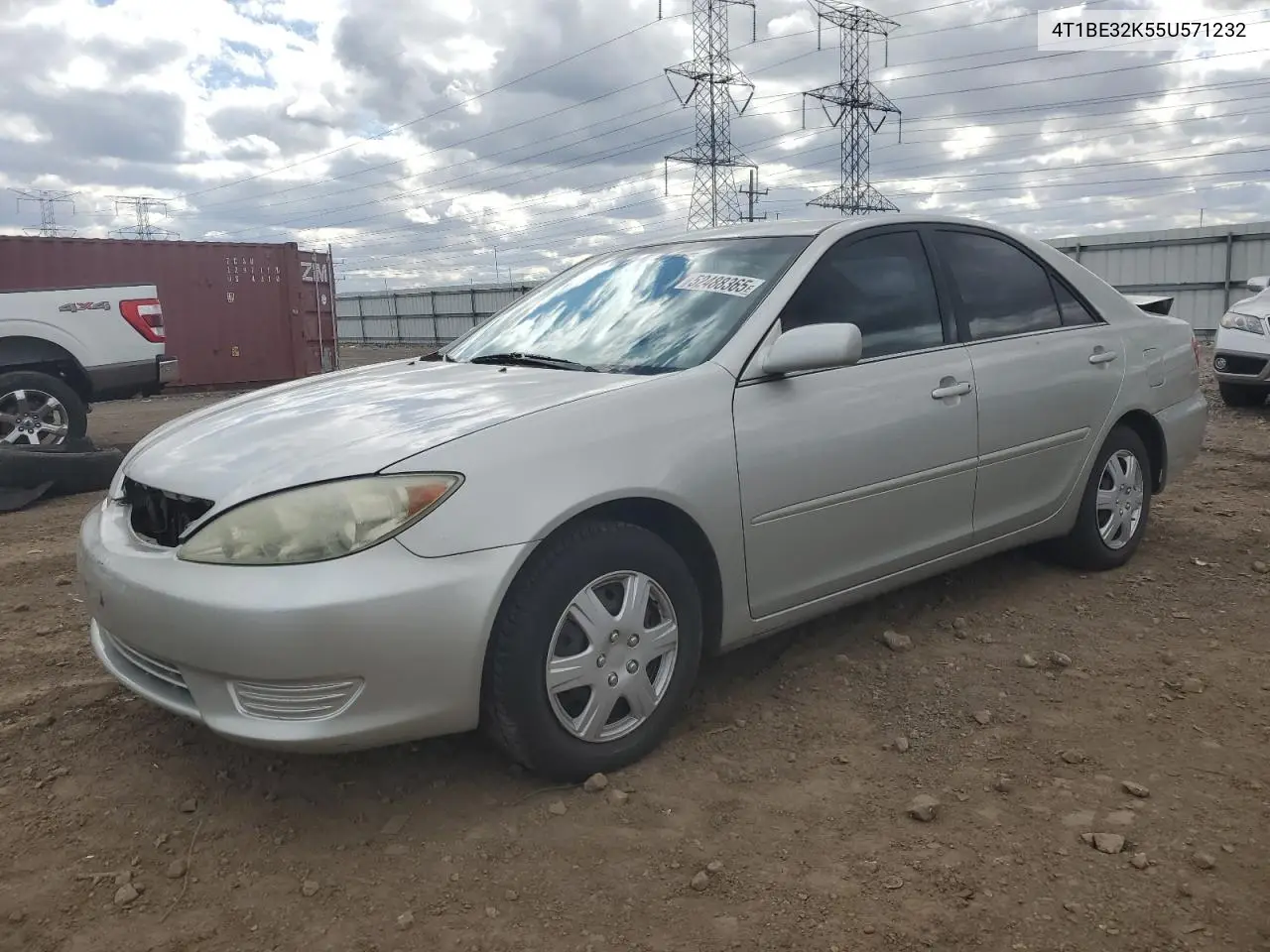 2005 Toyota Camry Le VIN: 4T1BE32K55U571232 Lot: 52488365