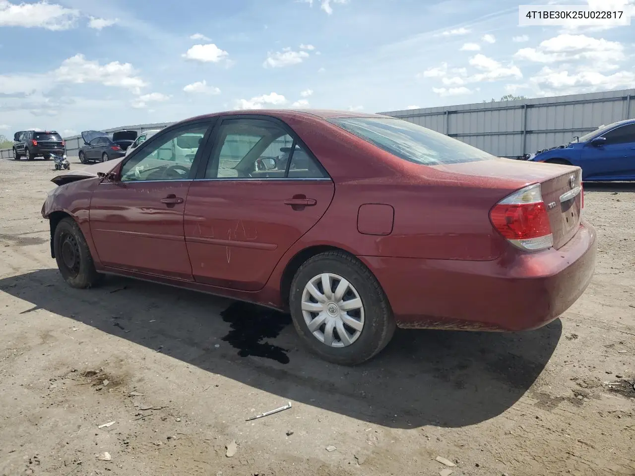 2005 Toyota Camry Le VIN: 4T1BE30K25U022817 Lot: 54156925