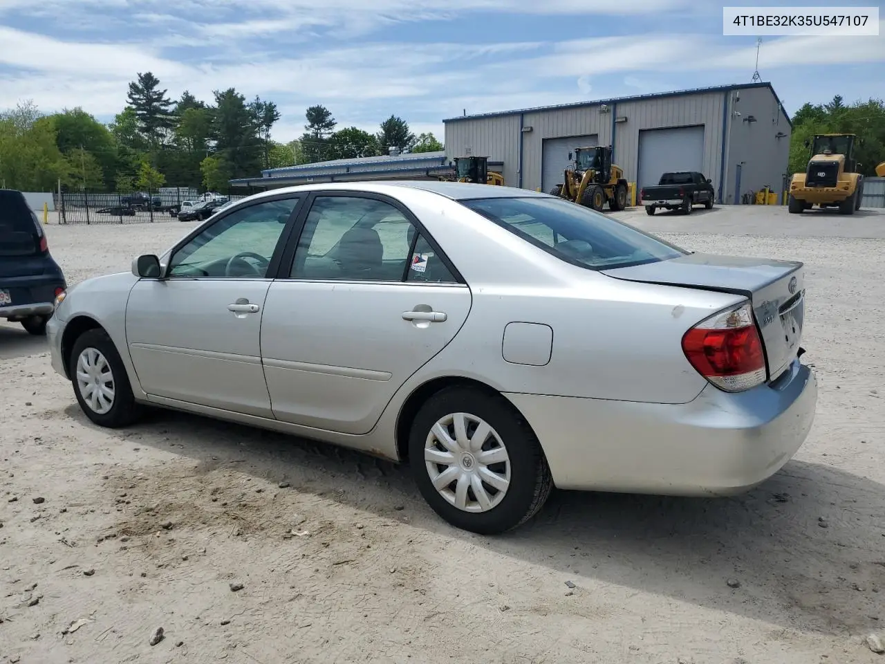 2005 Toyota Camry Le VIN: 4T1BE32K35U547107 Lot: 56408855