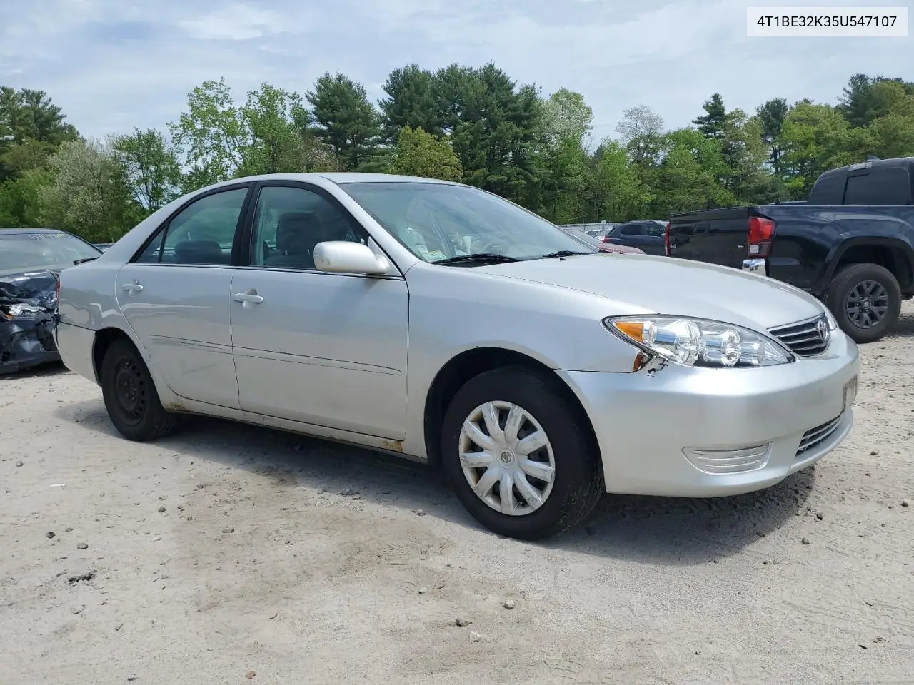 2005 Toyota Camry Le VIN: 4T1BE32K35U547107 Lot: 56408855