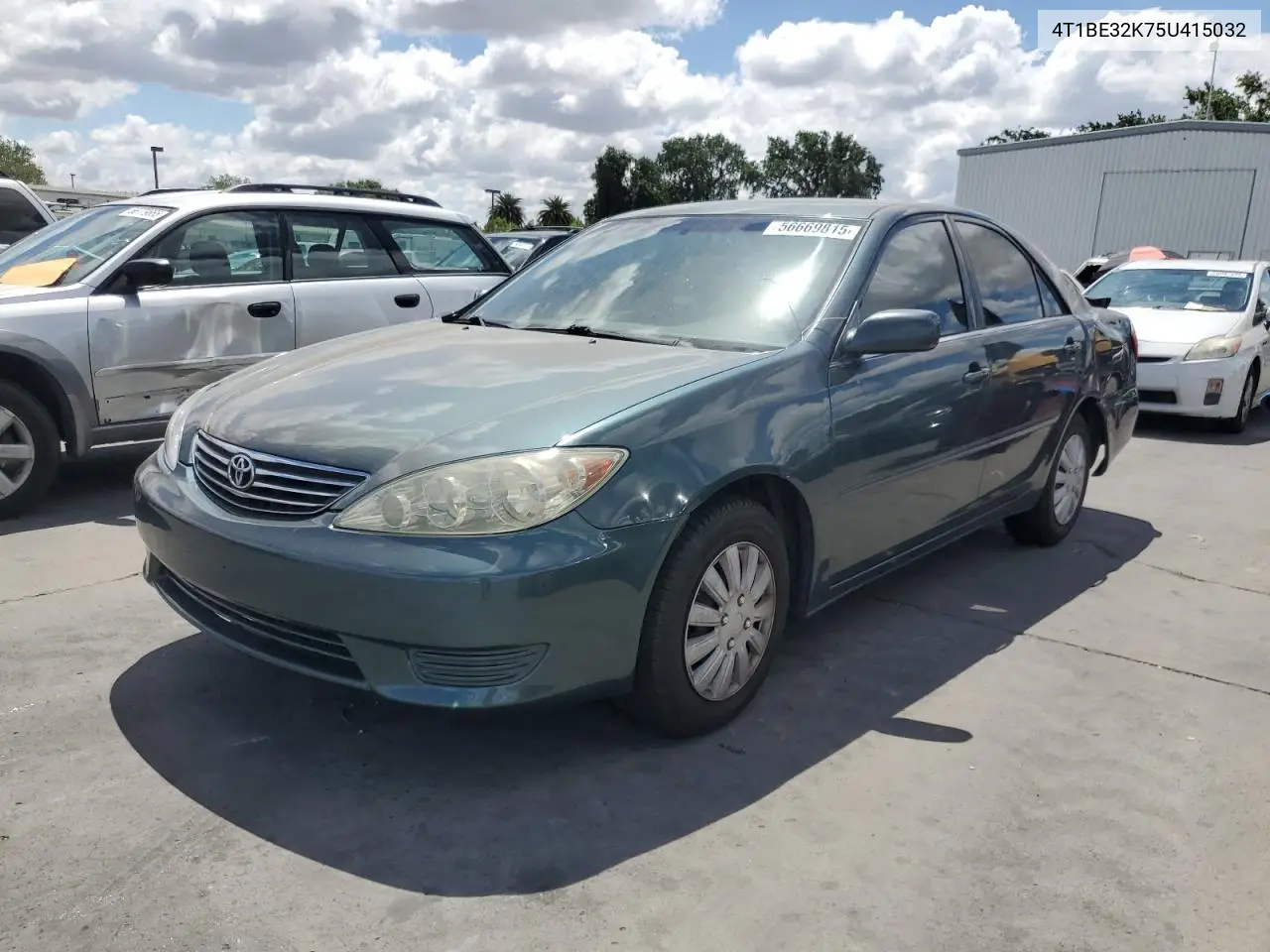 2005 Toyota Camry Le VIN: 4T1BE32K75U415032 Lot: 56669815