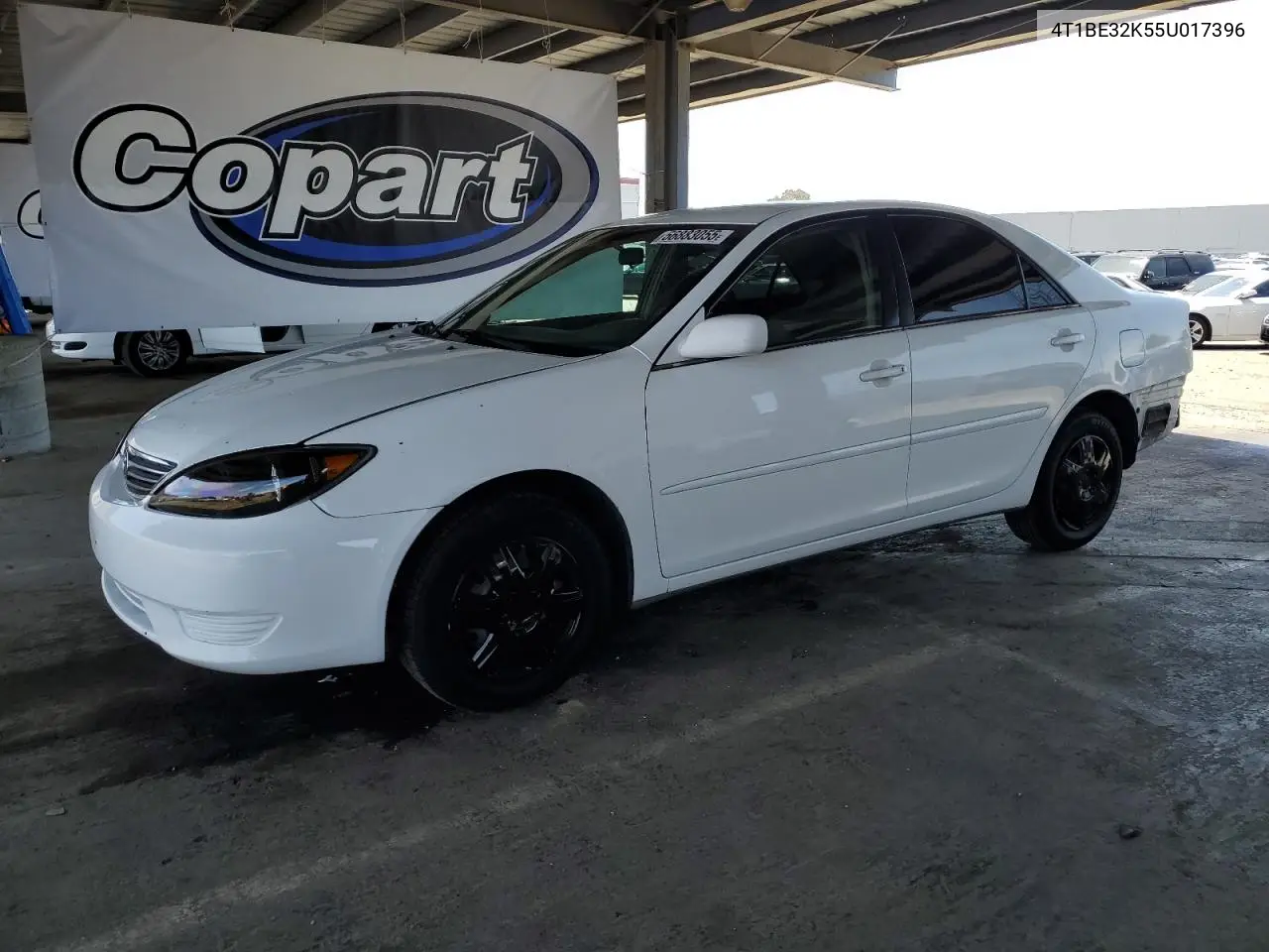 4t1be32k55u017396 4T1BE32K55U017396 2005 Toyota Camry Le