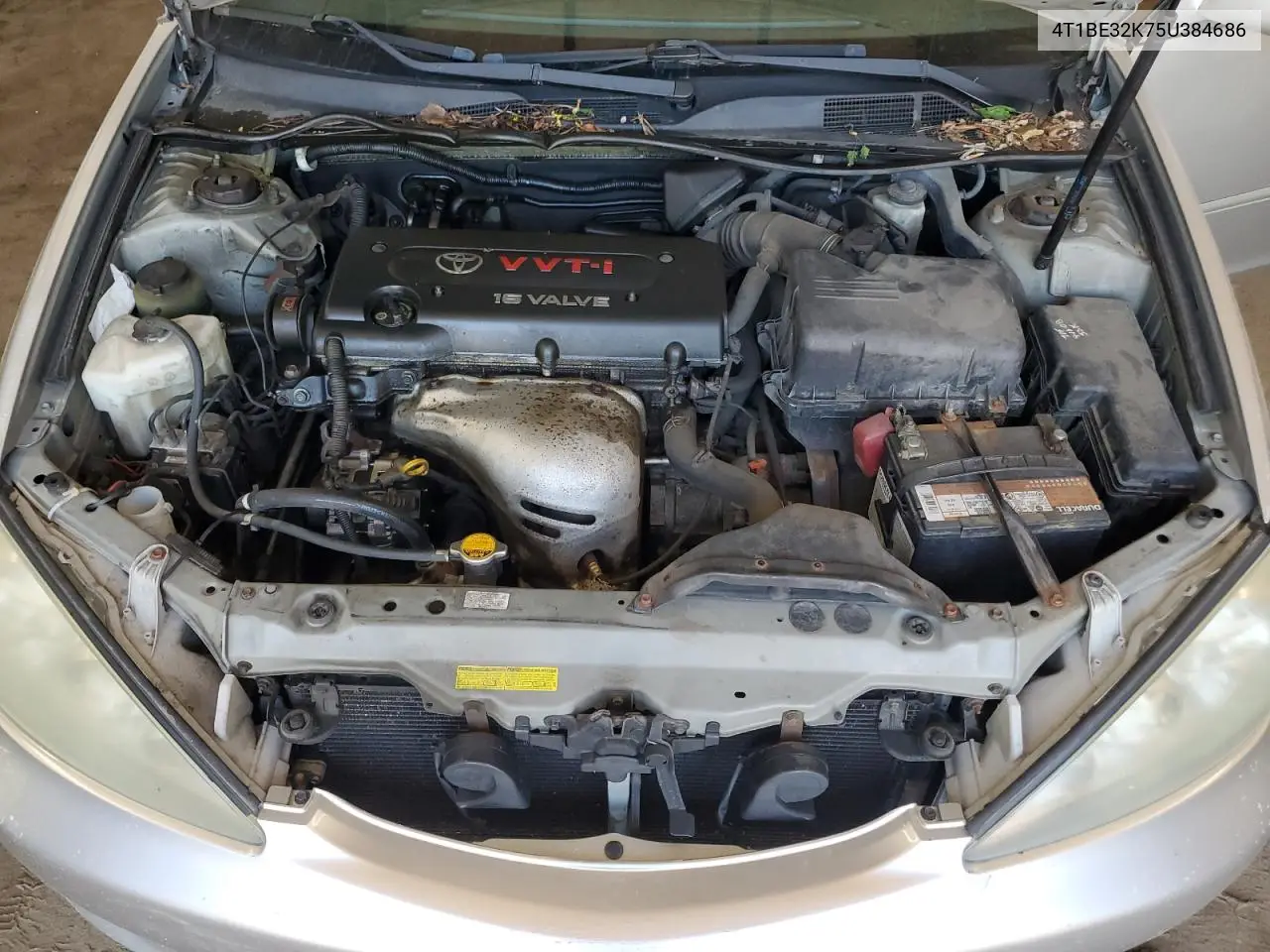 2005 Toyota Camry Le VIN: 4T1BE32K75U384686 Lot: 56887325