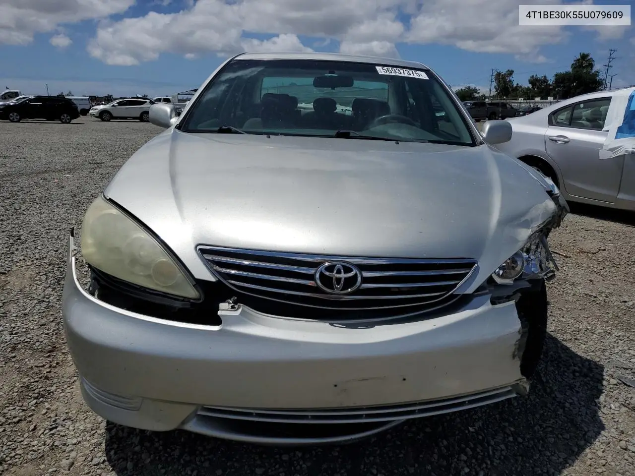 2005 Toyota Camry Le VIN: 4T1BE30K55U079609 Lot: 56937375