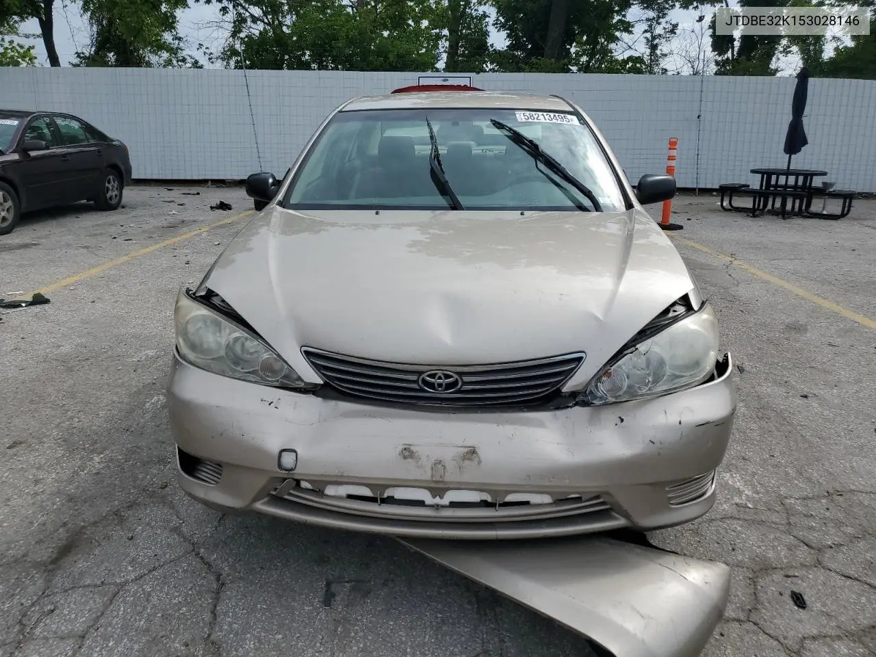2005 Toyota Camry Le VIN: JTDBE32K153028146 Lot: 58213495