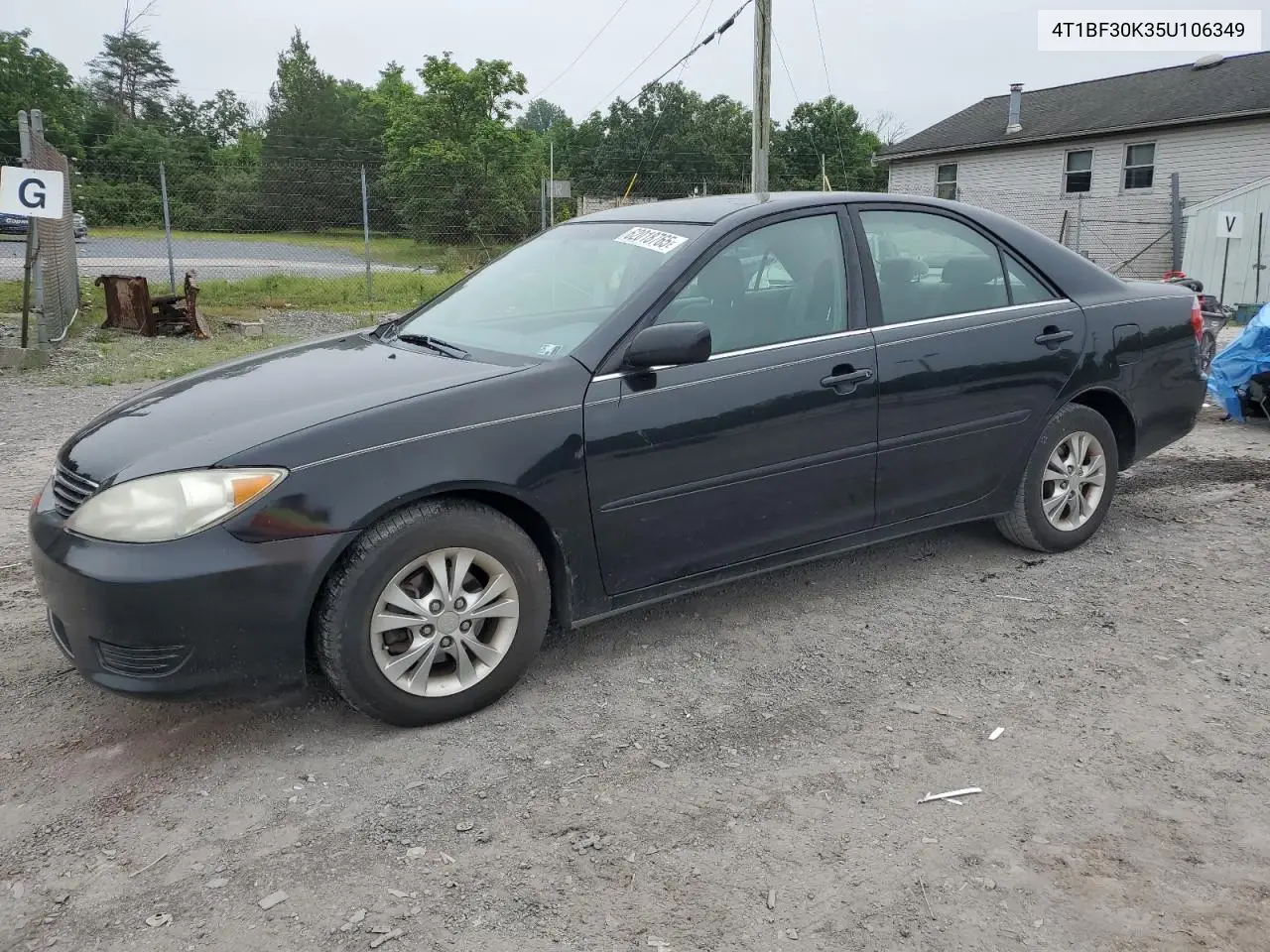 2005 Toyota Camry Le VIN: 4T1BF30K35U106349 Lot: 62018765