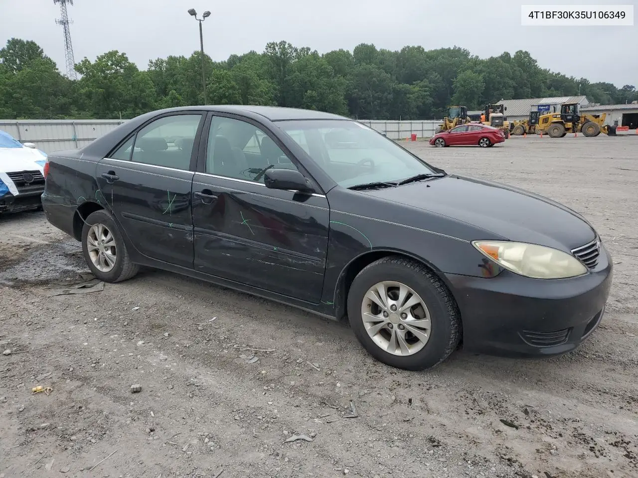 2005 Toyota Camry Le VIN: 4T1BF30K35U106349 Lot: 62018765