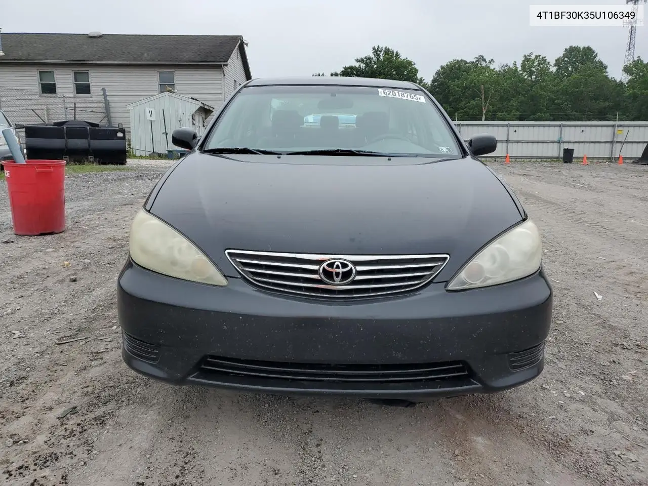 2005 Toyota Camry Le VIN: 4T1BF30K35U106349 Lot: 62018765