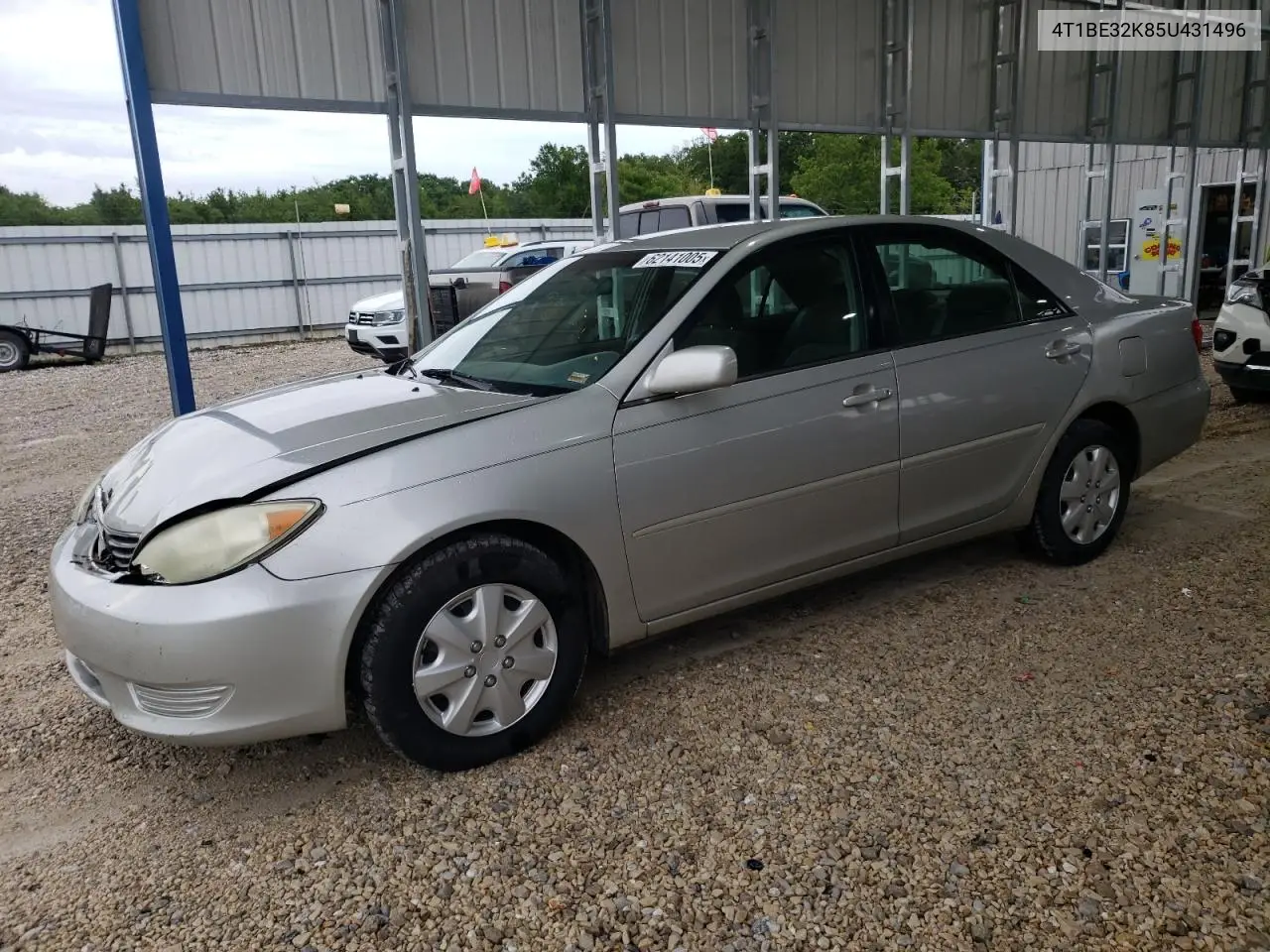 2005 Toyota Camry Le VIN: 4T1BE32K85U431496 Lot: 62141005