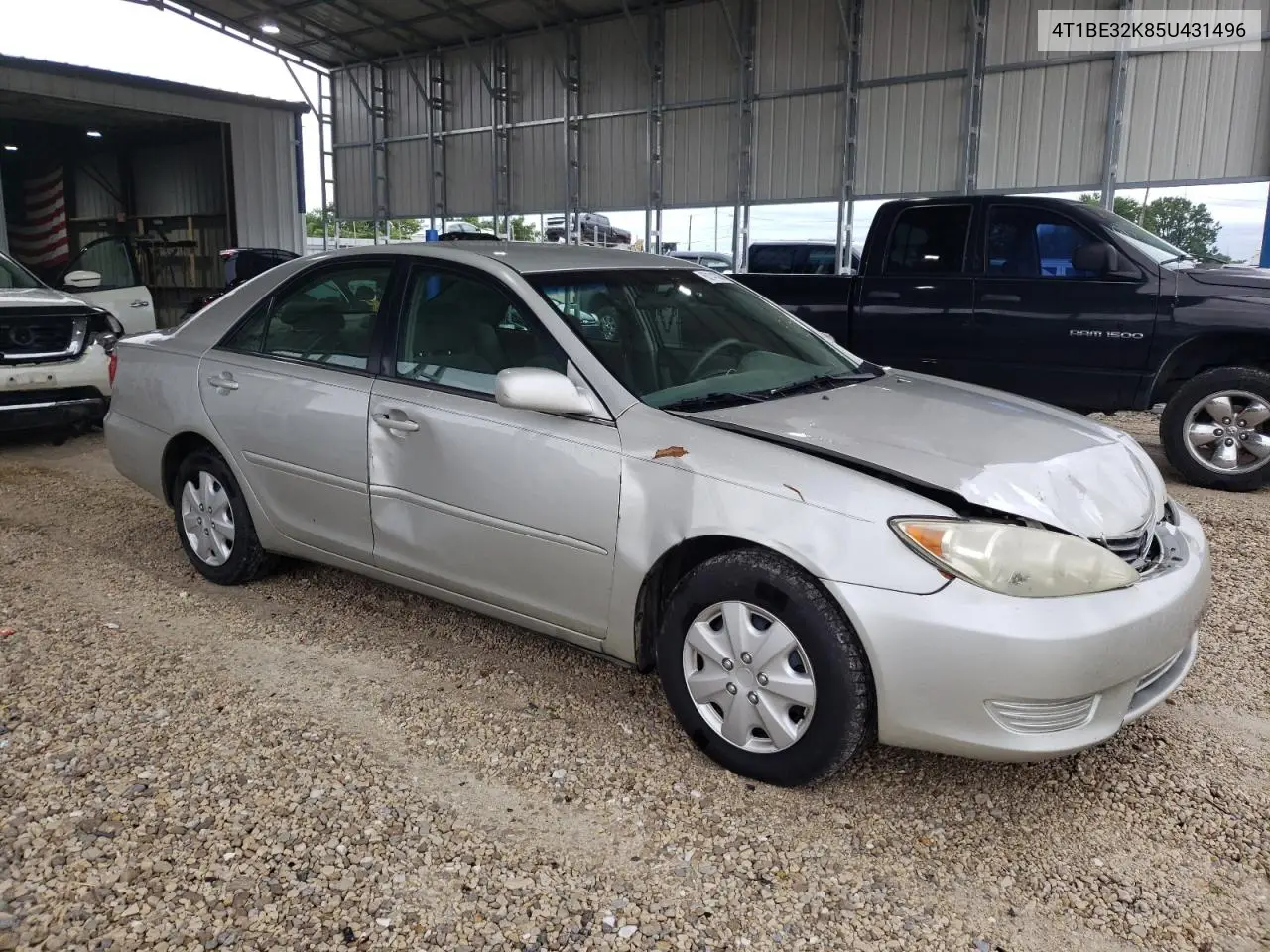 2005 Toyota Camry Le VIN: 4T1BE32K85U431496 Lot: 62141005