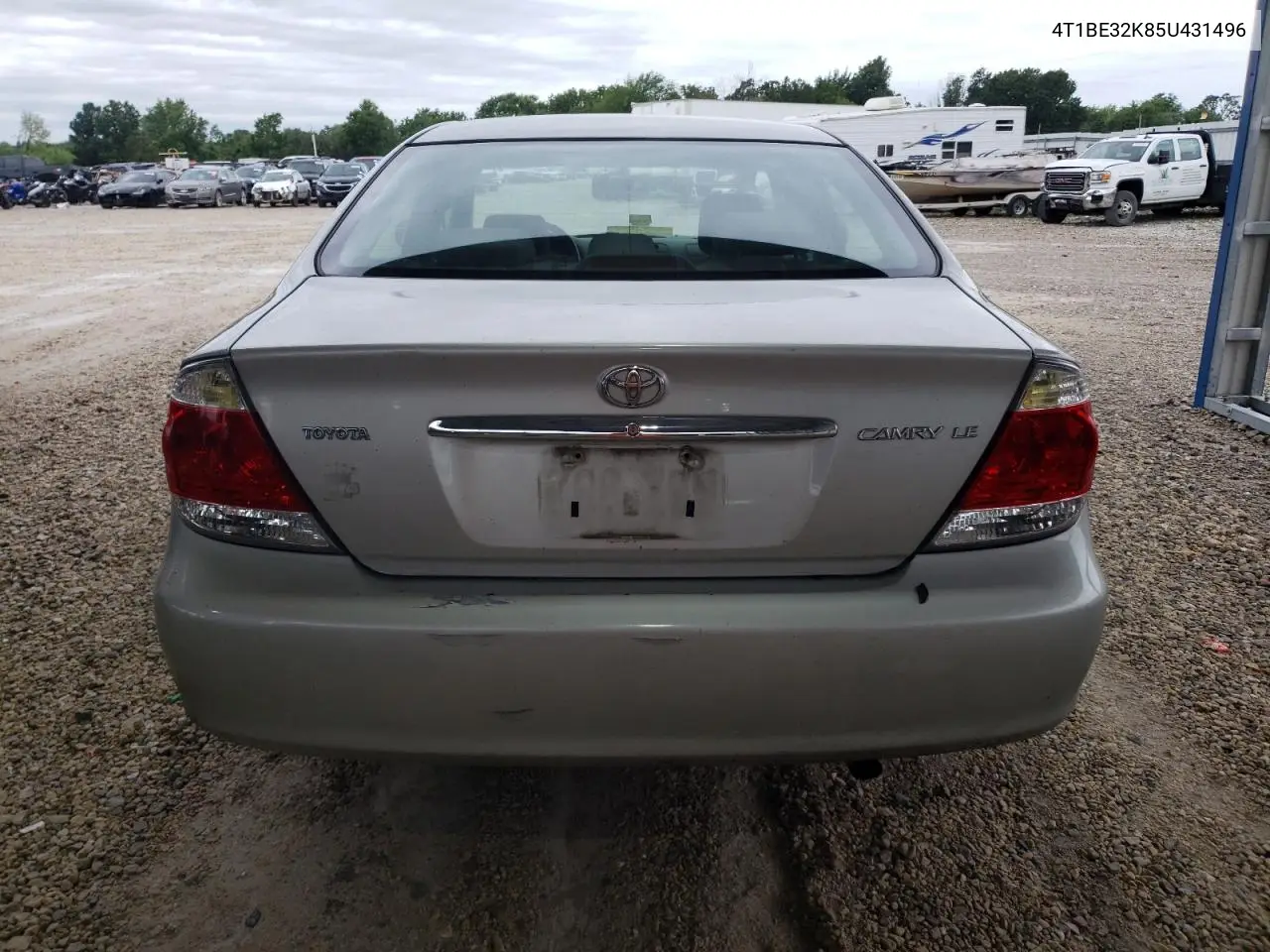 2005 Toyota Camry Le VIN: 4T1BE32K85U431496 Lot: 62141005