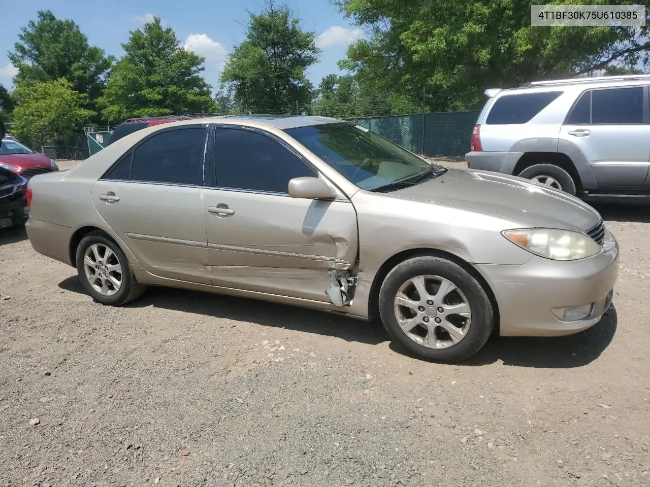 2005 Toyota Camry Le VIN: 4T1BF30K75U610385 Lot: 62464535
