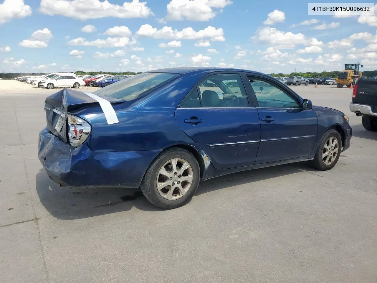 2005 Toyota Camry Le VIN: 4T1BF30K15U096632 Lot: 62491455