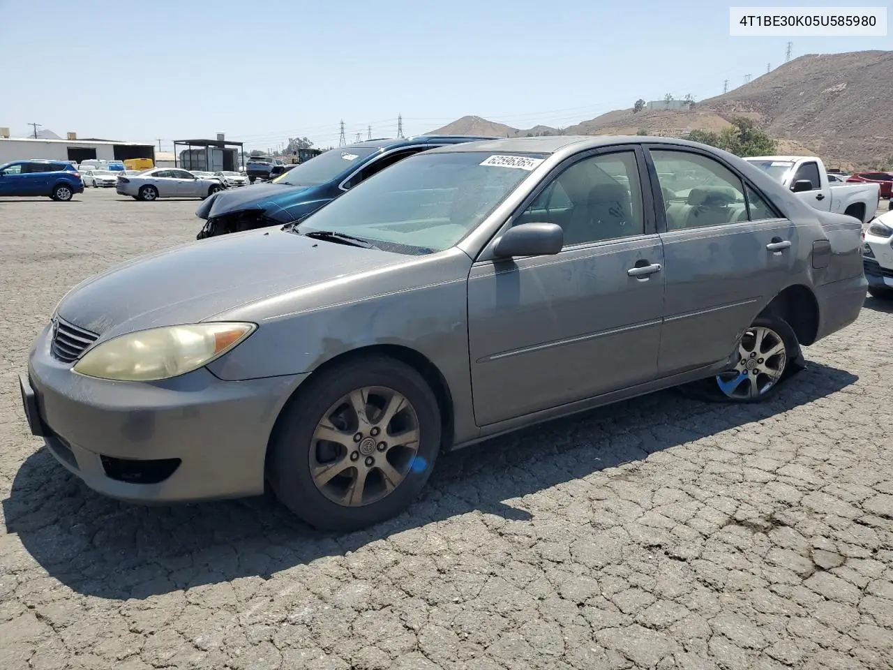2005 Toyota Camry Le VIN: 4T1BE30K05U585980 Lot: 62596365