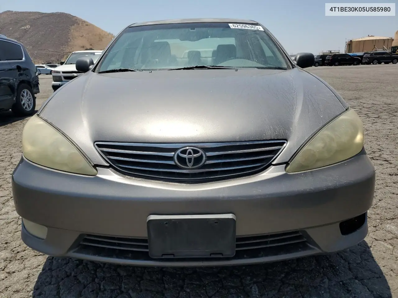 2005 Toyota Camry Le VIN: 4T1BE30K05U585980 Lot: 62596365