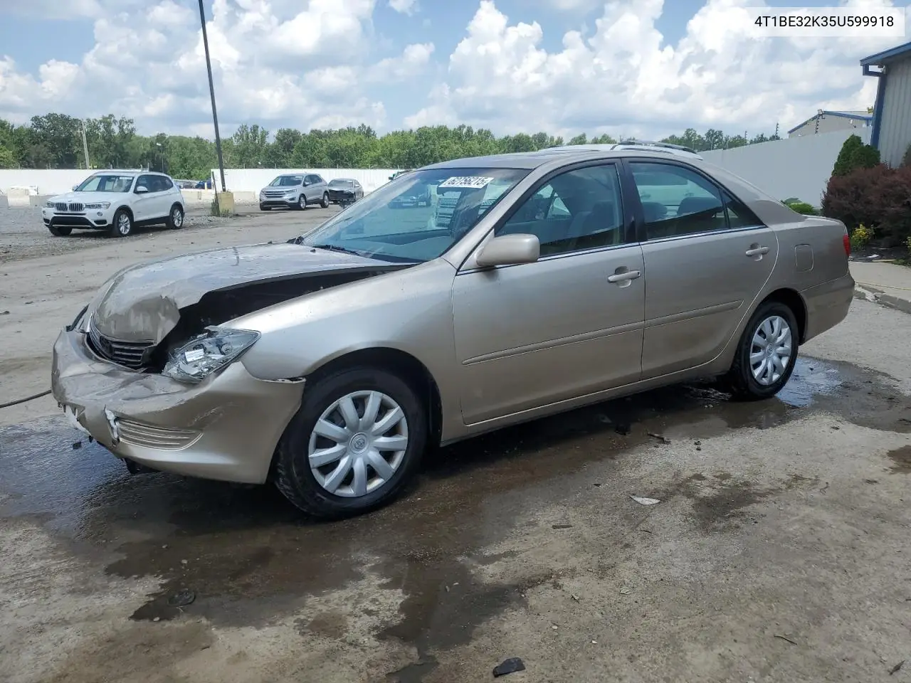 2005 Toyota Camry Le VIN: 4T1BE32K35U599918 Lot: 62756215