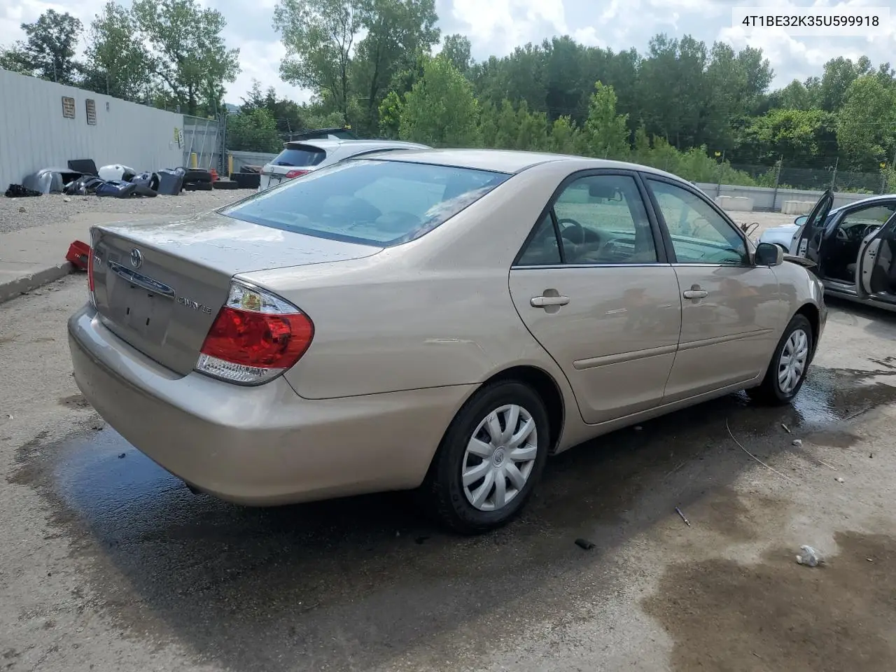 2005 Toyota Camry Le VIN: 4T1BE32K35U599918 Lot: 62756215