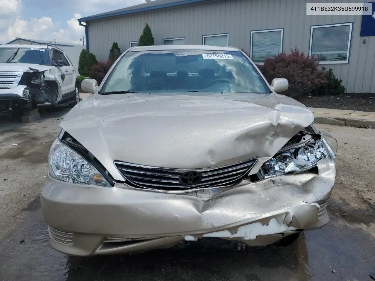 2005 Toyota Camry Le VIN: 4T1BE32K35U599918 Lot: 62756215