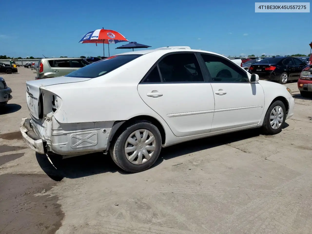 2005 Toyota Camry Le VIN: 4T1BE30K45U557275 Lot: 62864575