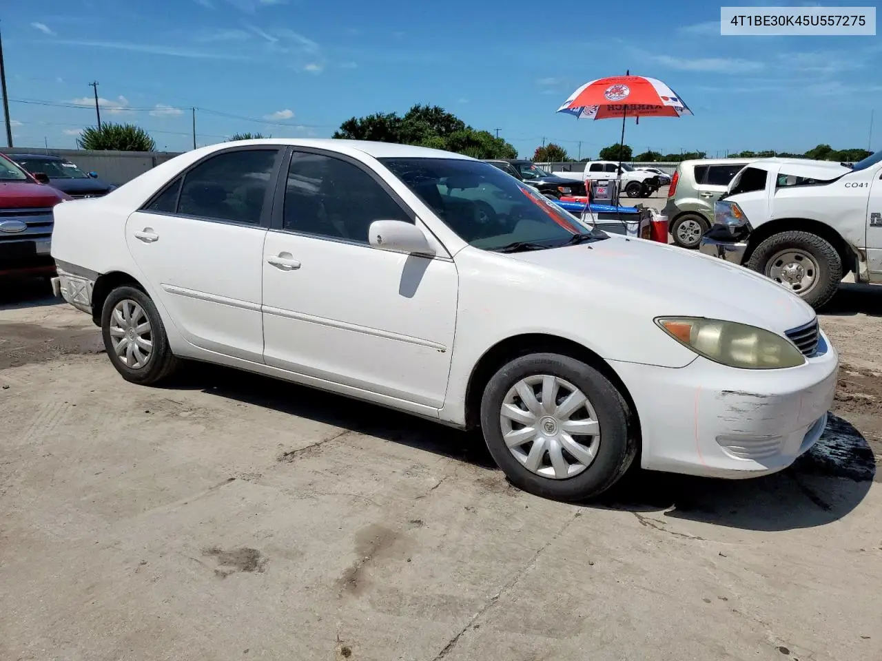 2005 Toyota Camry Le VIN: 4T1BE30K45U557275 Lot: 62864575